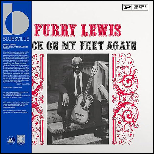 Furry Lewis - Back on My Feet Again [180G/ Remastered] (Craft Recordings Bluesville Series)