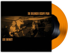 Load image into Gallery viewer, Dillinger Escape Plan, The- Live Infinity [Ltd Ed Orange &amp; Black Vinyl]
