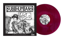 Load image into Gallery viewer, Subhumans - Time Flies... But Aeroplanes Crash + Rats [Indie Exclusive Deep Purple Vinyl]
