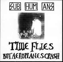 Load image into Gallery viewer, Subhumans - Time Flies... But Aeroplanes Crash + Rats [Indie Exclusive Deep Purple Vinyl]
