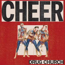 Load image into Gallery viewer, Drug Church - Cheer [Ltd Ed Red &amp; Bone &amp; Black Ice Tri-Stripe Vinyl]
