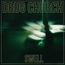 Load image into Gallery viewer, Drug Church - Swell [Indie Exclusive Half Olive &amp; Half Violet w/ Black Splatter Vinyl]
