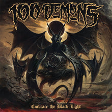 Load image into Gallery viewer, 100 Demons - Embrace the Black Light [Indie Exclusive Onyx Marbled Vinyl/ OBI Strip]
