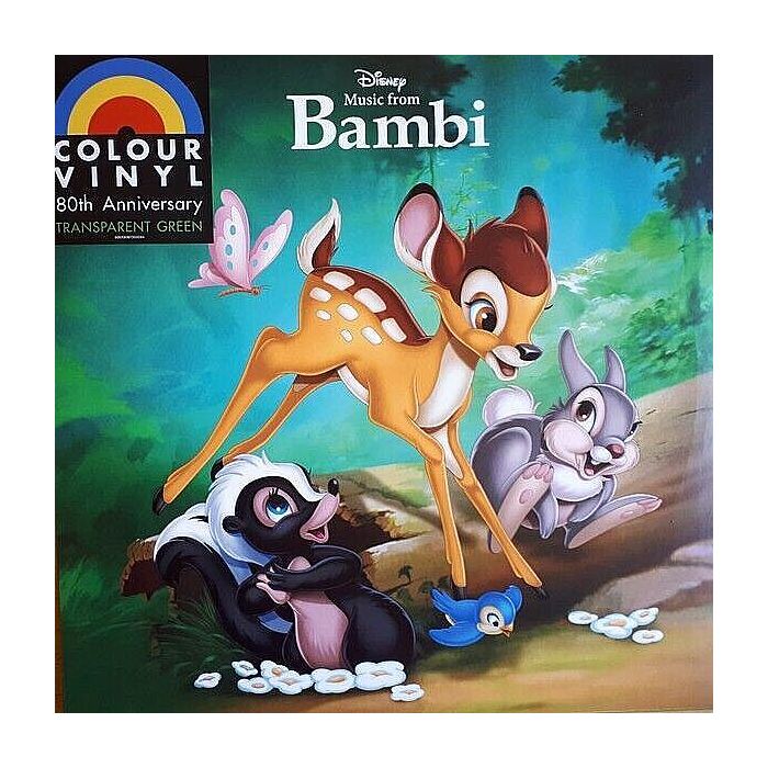 Various Artists - Music from Bambi: 80th Anniversary Edition (OST) [Ltd Ed Transparent Green Vinyl]