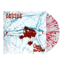 Load image into Gallery viewer, Deicide - Once Upon the Cross [Ltd Ed Milky Clear w/ Blood Splatter Vinyl]
