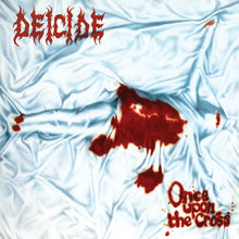 Load image into Gallery viewer, Deicide - Once Upon the Cross [Ltd Ed Milky Clear w/ Blood Splatter Vinyl]
