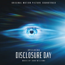 Load image into Gallery viewer, John Williams - Disclosure Day (OST) [2LP/ Gatefold/ Blue &amp; White Swirl Vinyl]

