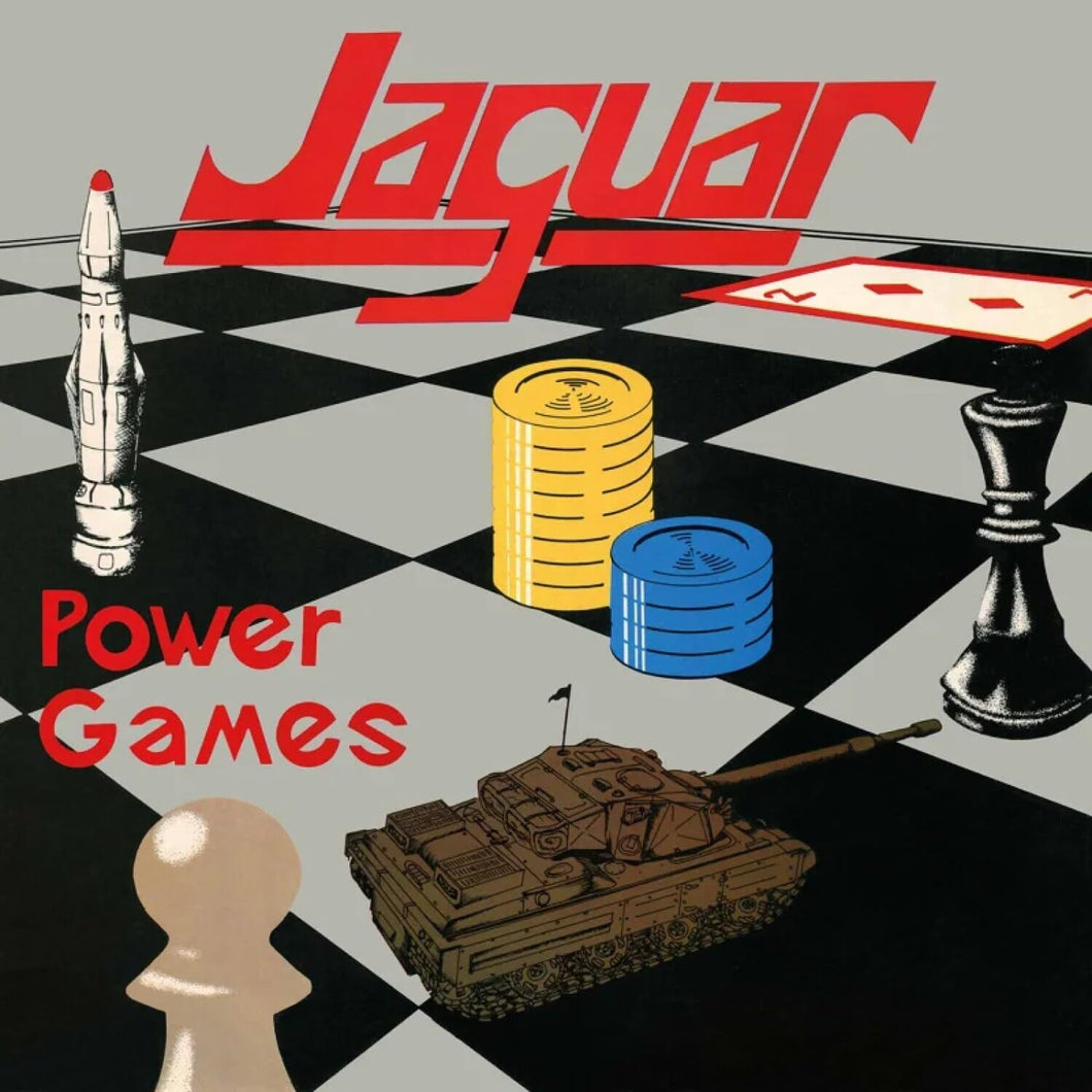 Jaguar - Power Games [Ltd Ed Red & Silver Vinyl] (MOV)