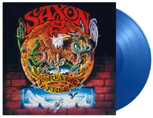 Load image into Gallery viewer, Saxon - Forever Free [180G/ Remastered/ Ltd Ed Translucent Blue Vinyl/ Numbered] (MOV)
