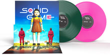 Load image into Gallery viewer, Jung Jaeil - Squid Game (OST) [2LP/ Ltd Ed Green &amp; Pink Vinyl]
