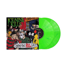 Load image into Gallery viewer, Ice Nine Kills - I Heard They Kill Live!! [2LP/ Ltd Ed Neon Green Marble Vinyl]
