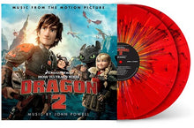 Load image into Gallery viewer, John Powell - How To Train Your Dragon 2 (OST) [Ltd Ed Red Multi-Color Splatter Vinyl] (RSD 2023)
