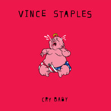 Load image into Gallery viewer, Vince Staples - Cry Baby [Indie Exclusive Red Vinyl]
