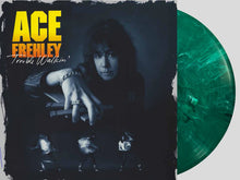 Load image into Gallery viewer, Ace Frehley - Trouble Walkin' [Ltd Ed Metallic Blue or Ltd Ed Emerald Swirl Marbled Colored Vinyl/ Gatefold Jacket]
