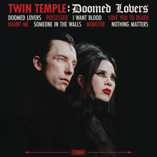 Load image into Gallery viewer, Twin Temple - Doomed Lovers [Indie Exclusive "Crying" Clear Blue or Ltd Ed "Envy" Clear Green Vinyl]
