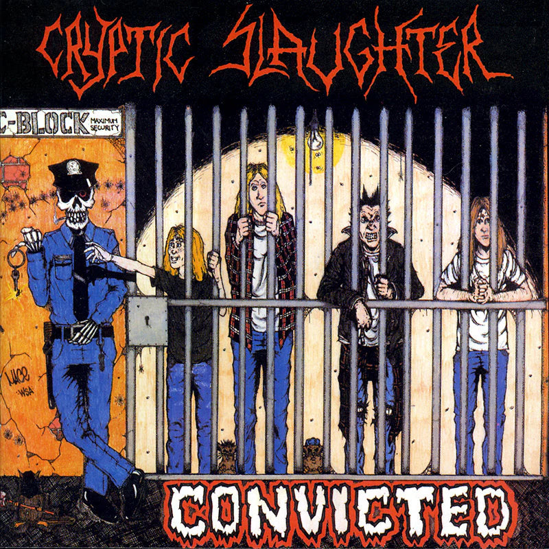 Cryptic Slaughter - Convicted [Ltd Ed Black Ice w/ Splatter Edition]