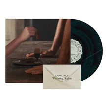 Load image into Gallery viewer, Charli XCX - Wuthering Heights [Ltd Ed Black &amp; Green Galaxy Colored Vinyl/ Mini Lyric Book in Envelope/ Doily Labels]
