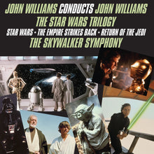 Load image into Gallery viewer, John Williams - John Williams Conducts John Williams: The Star Wars Trilogy [2LP/ 180G/ Remastered/ Ltd Ed Translucent Blue Vinyl/ &quot;May the 4th Be With You&quot; Edition] (MOV)
