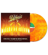 Load image into Gallery viewer, Darkness, The - One Way Ticket to Birmingham (Live at the NEC) [2LP/ Ltd Ed Red &amp; Yellow Marbled Vinyl] (RSD 2026)
