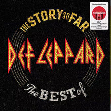 Load image into Gallery viewer, Def Leppard - The Story So Far: The Best of [2LP/ Ltd Ed Yellow (LP1) &amp; Orange (LP2) Vinyl] (Target Exclusive)
