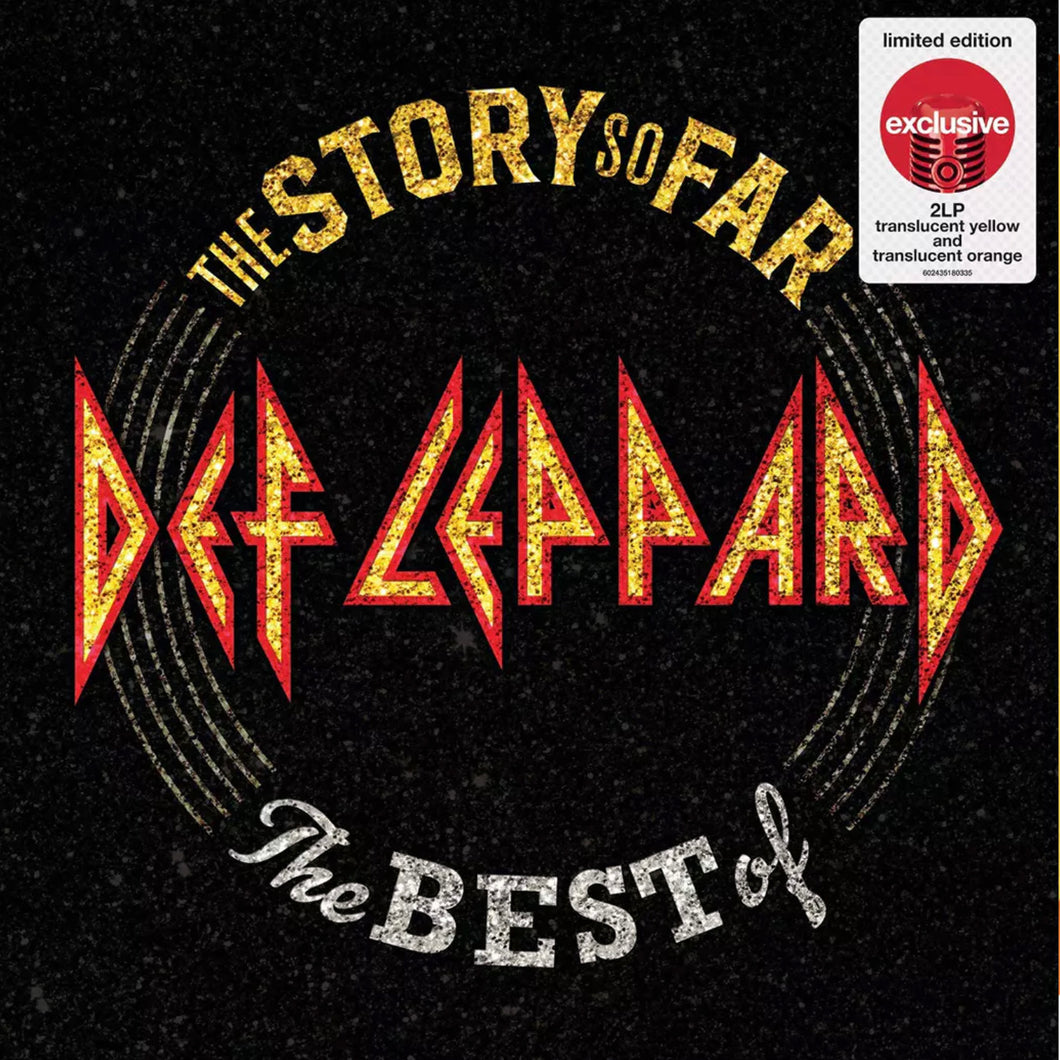 Def Leppard - The Story So Far: The Best of [2LP/ Ltd Ed Yellow (LP1) & Orange (LP2) Vinyl] (Target Exclusive)