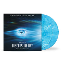 Load image into Gallery viewer, John Williams - Disclosure Day (OST) [2LP/ Gatefold/ Blue &amp; White Swirl Vinyl]
