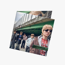 Load image into Gallery viewer, Cortis - Greengreen EP [12" Vinyl/ Inner Sleeve/ 16-Page Booklet/ Photocard Sleeve/ Photocards/ Indie Exclusive Additional Photocard]
