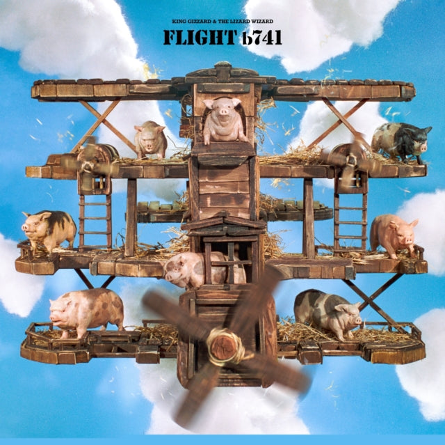 King Gizzard and the Lizard Wizard - Flight b741 [180G/ Recycled Black Vinyl/ Brown Cardboard Outer Sleeve]