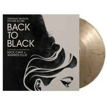 Load image into Gallery viewer, Nick Cave and Warren Ellis - Back to Black (OST) [180G/ 45 RPM/ Ltd Ed Gold &amp; Black Marble Vinyl/ 4-Page Booklet] (MOV)
