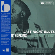 Load image into Gallery viewer, Lightnin&#39; Hopkins with Sonny Terry - Last Night Blues [180G/ Remastered/ OBI Strip] (Craft Recordings Bluesville Series)
