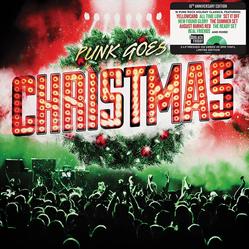 Various Artists - Punk Goes Christmas [2LP/ 45 RPM/ Ltd Ed Green Vinyl] (RSDBF 2023)