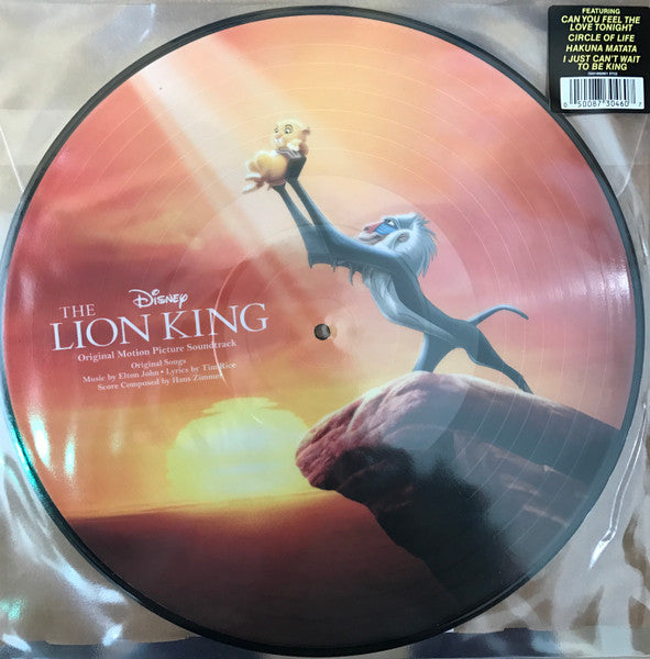 Elton John, Tim Rice, Hans Zimmer - The Lion King (OST) [Ltd Ed Picture Disc]