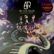 Load image into Gallery viewer, AJR - The Click Deluxe [2LP/ Ltd Ed Ghostly Red Vinyl/ Etched Side 4]
