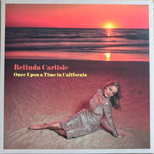 Load image into Gallery viewer, Belinda Carlisle - Once Upon a Time in California [Ltd Ed Orange &amp; Yellow Swirl "California Sunset" Vinyl/ Signed Print/ UK Import]
