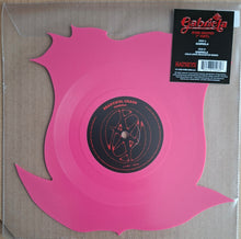 Load image into Gallery viewer, KATSEYE - Gabriela b/w Gabriela (Julia Lewis Reggaeton Remix) [7"/ 45 RPM/ Rose-Shaped Pink Vinyl/ Clear Sleeve]
