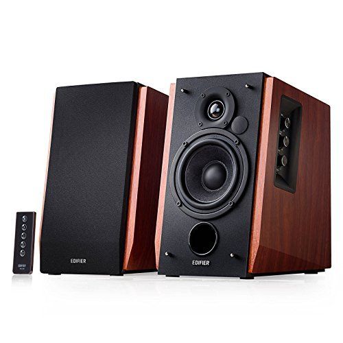 Edifier R1700BT Powered Bluetooth Speakers - Brown - IN-STORE PICKUP ONLY