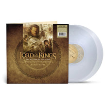 Load image into Gallery viewer, Howard Shore - The Lord of the Rings: The Return of the King [2LP/ Indie Exclusive Palantír Clear Vinyl]
