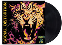 Load image into Gallery viewer, Social Distortion - Born to Kill [2LP/ Black or Indie Exclusive Pink &amp; Yellow Vinyl/ Gatefold Sleeve/ Side D Etched]
