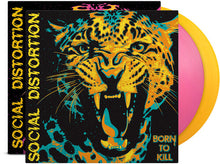 Load image into Gallery viewer, Social Distortion - Born to Kill [2LP/ Black or Indie Exclusive Pink &amp; Yellow Vinyl/ Gatefold Sleeve/ Side D Etched]
