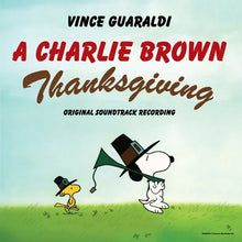 Load image into Gallery viewer, Vince Guaraldi - A Charlie Brown Thanksgiving (OST) [Indie Exclusive Pink "Jelly Bean" Vinyl/ Bio-Attributed + Eco-Friendly Vinyl]
