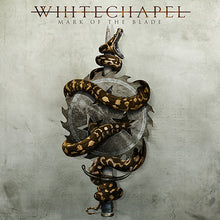 Load image into Gallery viewer, Whitechapel - Mark of the Blade: 10th Anniversary Edition [Ltd Ed Gold &amp; Black Splatter Vinyl]
