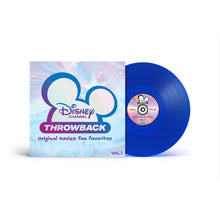 Load image into Gallery viewer, Various Artists - Disney Channel Throwback, Vol. 1: Original Movies: Fan Favorites [Ltd Ed Translucent Blue Vinyl/ Sticker Sheet]
