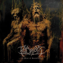 Load image into Gallery viewer, Psycroptic - The Pulse of Annihilation [Ltd Ed Amber Marbled Vinyl]
