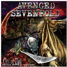 Load image into Gallery viewer, Avenged Sevenfold - City of Evil: 20th Anniversary Edition [180G/ Ltd Ed Orange and Red Swirl Vinyl/ Silver-Foil Printed Cover]
