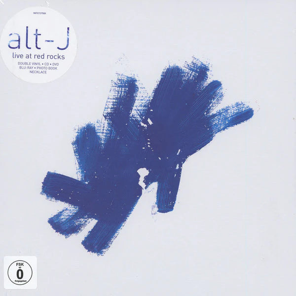 Alt-J - Live at Red Rocks [2LP/ Ltd Ed Blue Vinyl/ CD/ DVD/ Blu-Ray/ Photo Book/ Necklace/ Box Set]