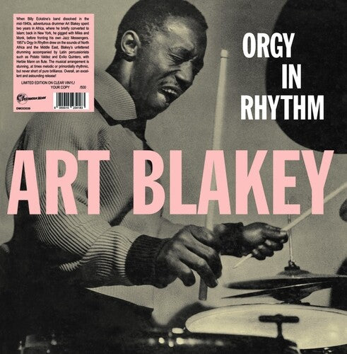 Art Blakey - Orgy in Rhythm [Ltd Ed Clear Vinyl/ Numbered/ Euro Import]