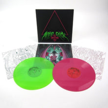 Load image into Gallery viewer, Aesop Rock - The Impossible Kid [2LP/ Ltd Ed Green &amp; Pink Neon Vinyl/ Die-Cut Jacket/ Giant 24-Panel Fold-Out Poster]

