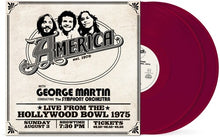 Load image into Gallery viewer, America - America: Live from the Hollywood Bowl 1975 [2LP/ Remastered/ Ltd Ed Ruby Red Vinyl]
