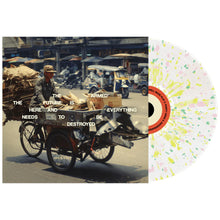 Load image into Gallery viewer, Armed, The - The Future is Here and Everything Needs to be Destroyed [Ltd Ed Cloudy Clear with Yellow, Pink and Green Splatter Vinyl/ Indie Exclusive]
