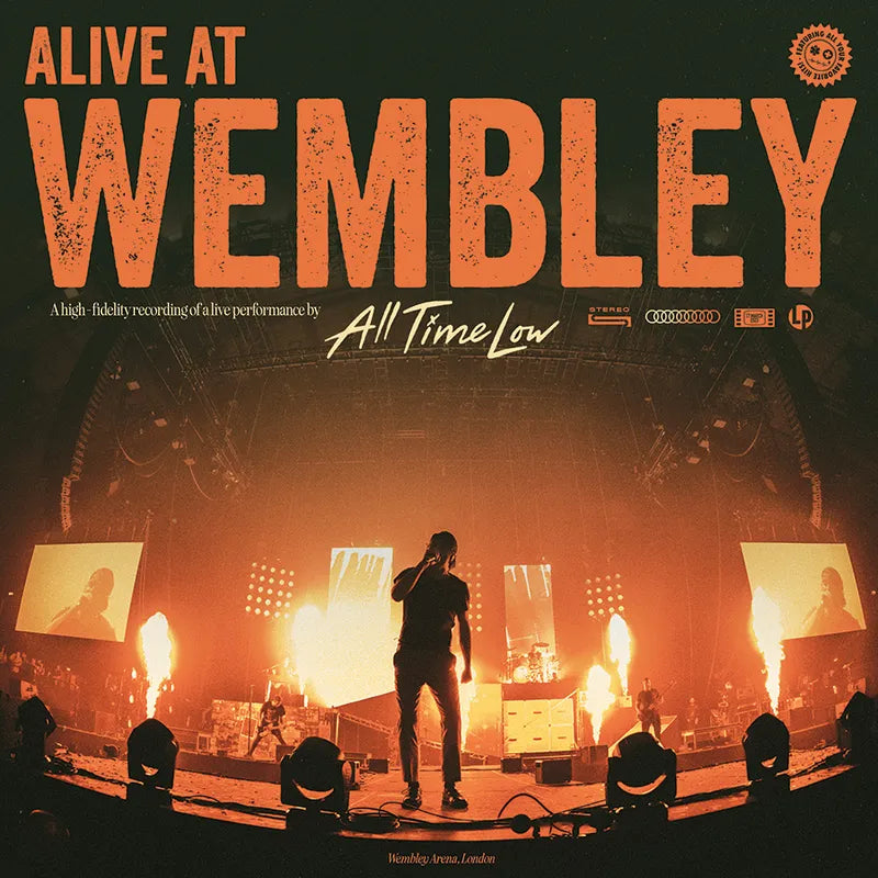 All Time Low - Alive at Wembley [Ltd Ed Tangerine & Lemon Opaque Galaxy Colored Vinyl] (RSDBF 2023)